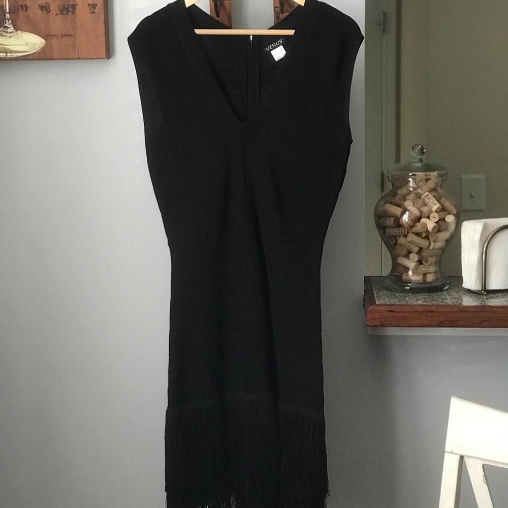 Venus hold you in fringe dress